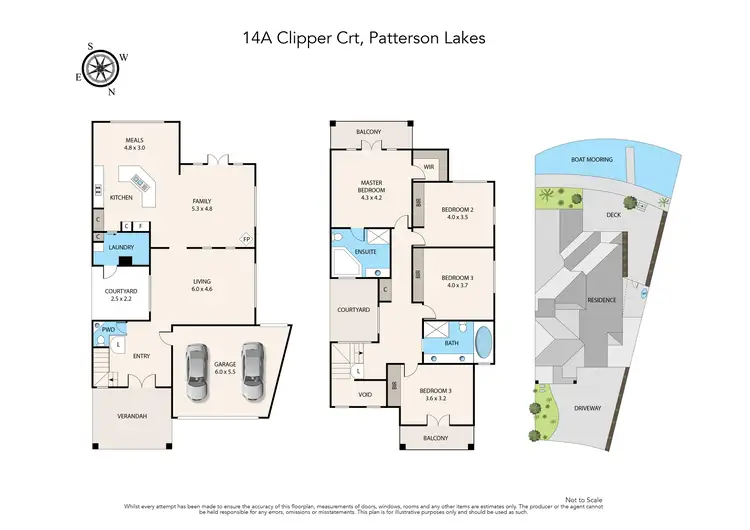 Floorplan of Homely house listing, 14a Clipper Island, Patterson Lakes VIC 3197
