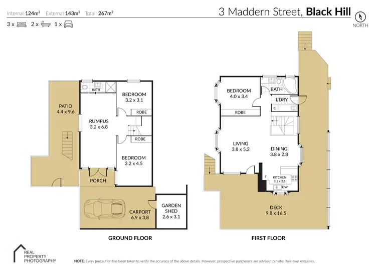 Floorplan of Homely house listing, 3 Maddern Street, Black Hill VIC 3350