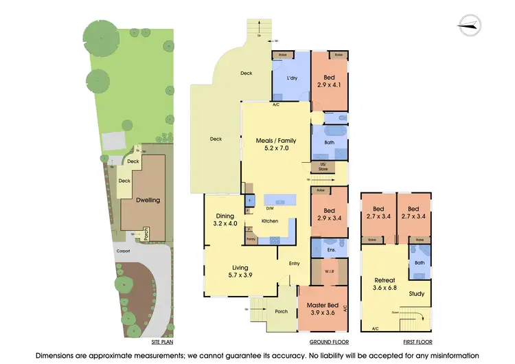 Floorplan of Homely house listing, 27 Andrew Crescent, Croydon South VIC 3136