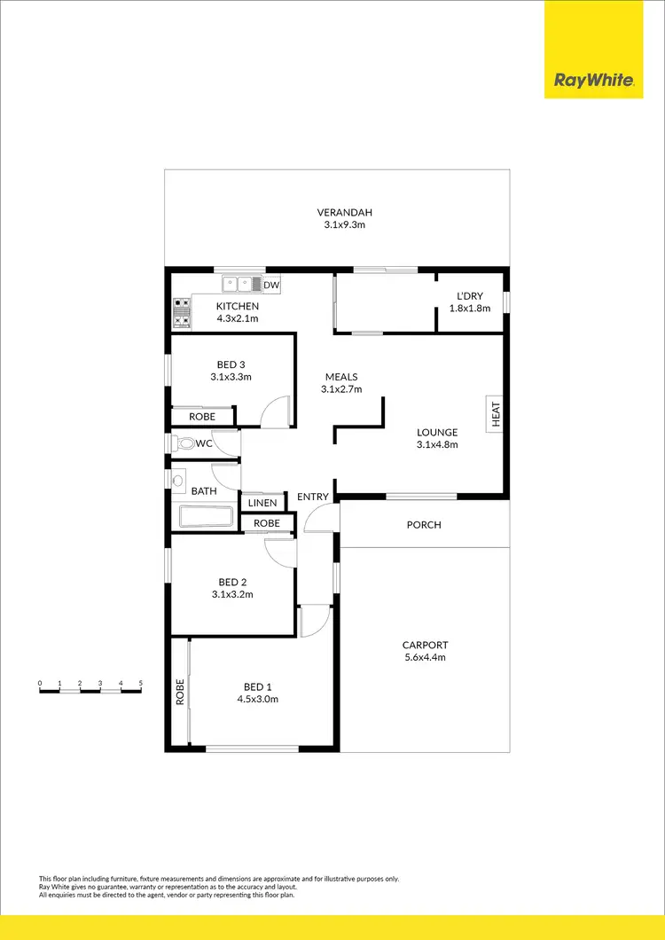 Floorplan of Homely house listing, 8 Coral Sea Road, Fulham SA 5024