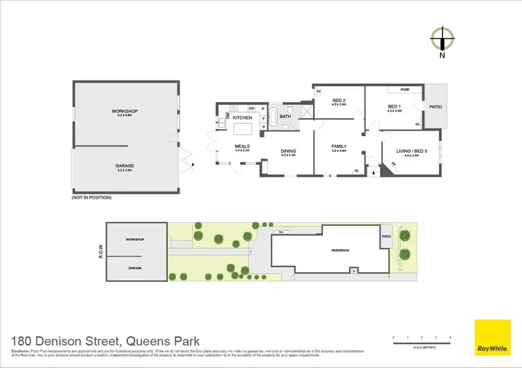 Floorplan of Homely house listing, 180 Denison Street, Queens Park NSW 2022