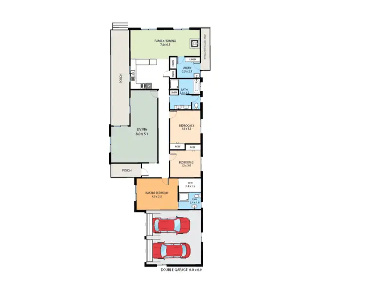 Floorplan of Homely house listing, 59 Derby Street, Rooty Hill NSW 2766
