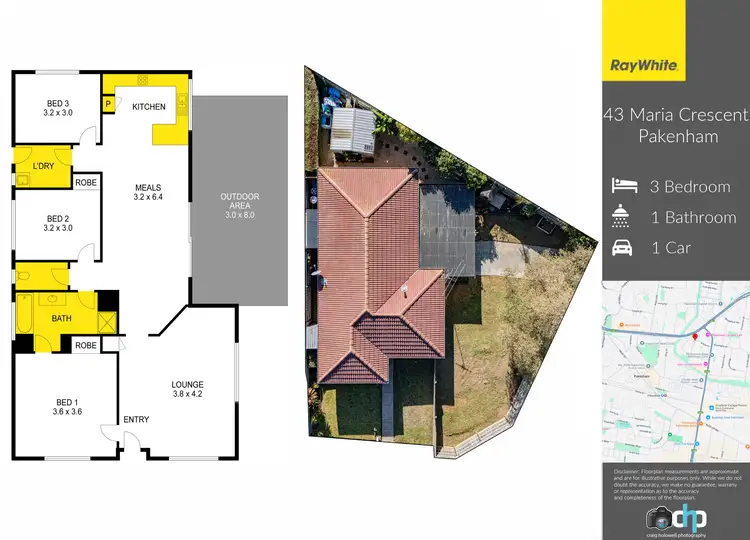Floorplan of Homely house listing, 43 Maria Crescent, Pakenham VIC 3810