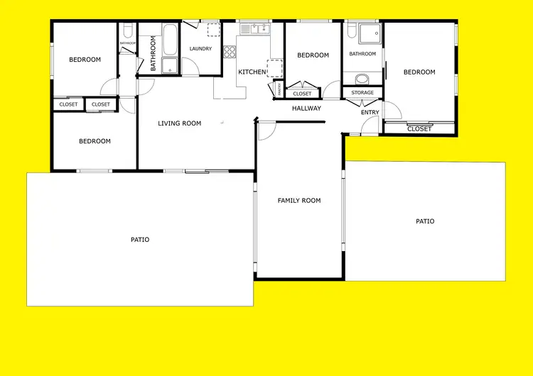 Floorplan of Homely house listing, 7 Aldinga Drive, Mildura VIC 3500
