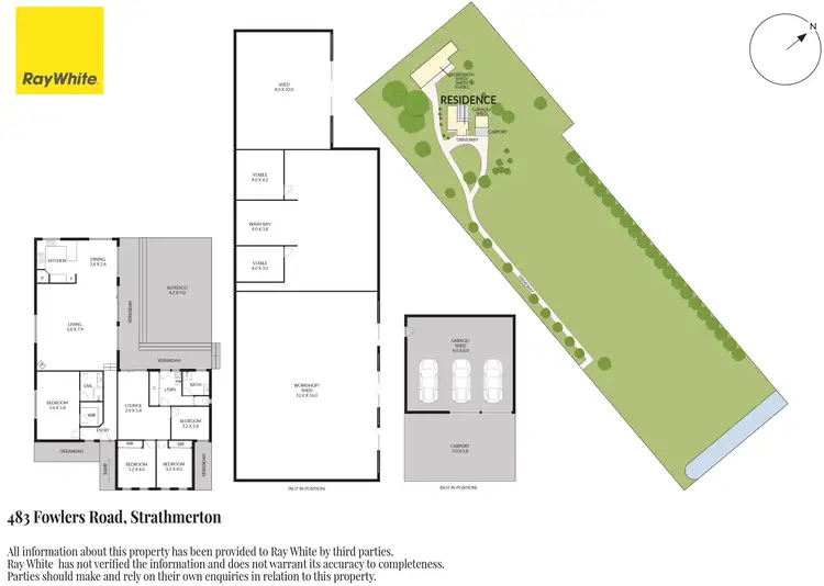 Floorplan of Homely rural property listing, 483 Fowlers Road, Strathmerton VIC 3641