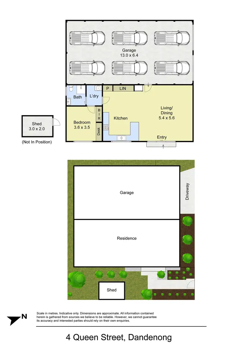 Floorplan of Homely unit listing, 4 Queen Street, Dandenong VIC 3175