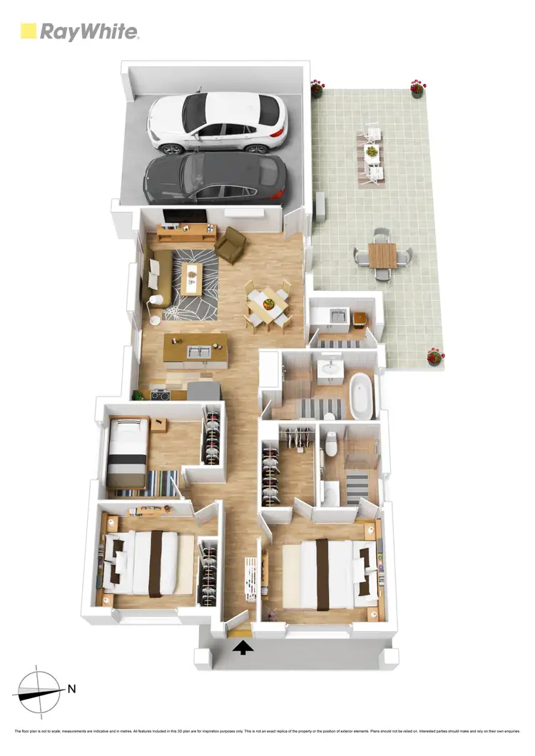 Floorplan of Homely house listing, 1 Persimmon Way, Doreen VIC 3754