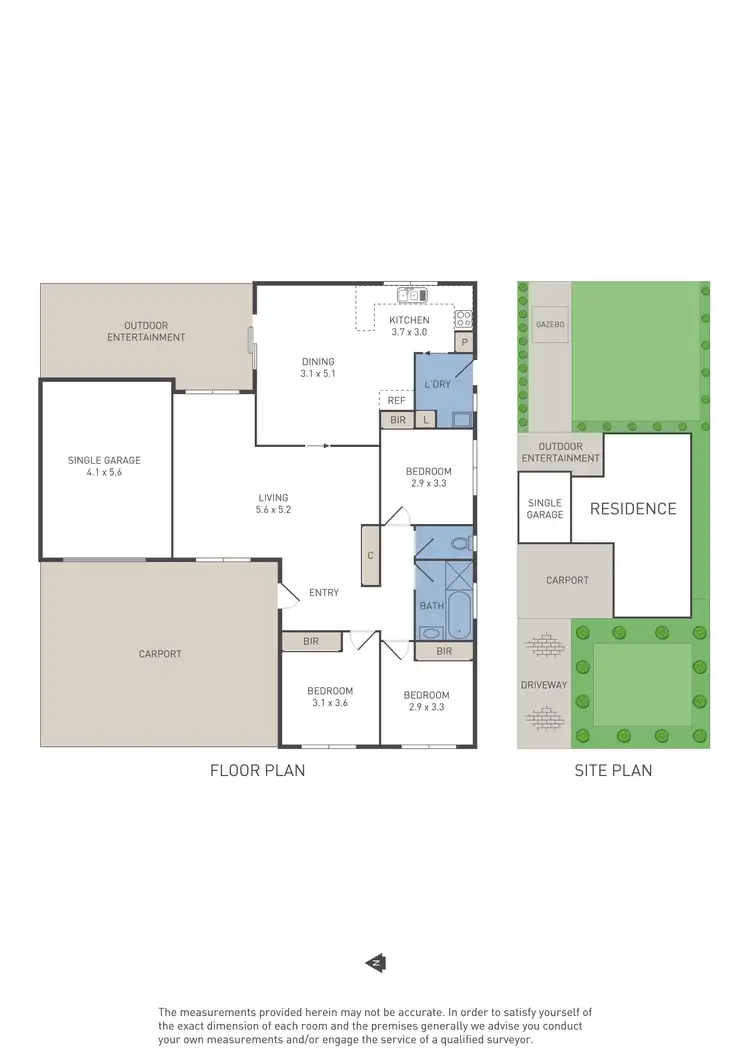Floorplan of Homely house listing, 22 Whitsunday Drive, Hoppers Crossing VIC 3029