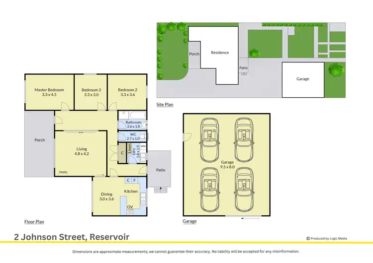 Floorplan of Homely house listing, 2 Johnson Street, Reservoir VIC 3073