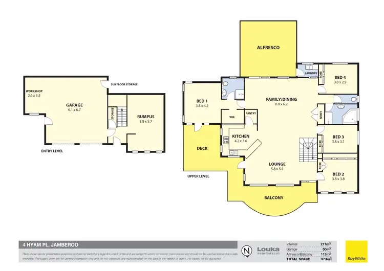 Floorplan of Homely house listing, 4 Hyam Place, Jamberoo NSW 2533