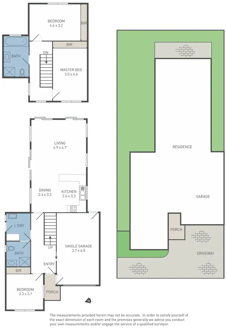 Floorplan of Homely townhouse listing, 4/12 Mingos Court, Werribee VIC 3030