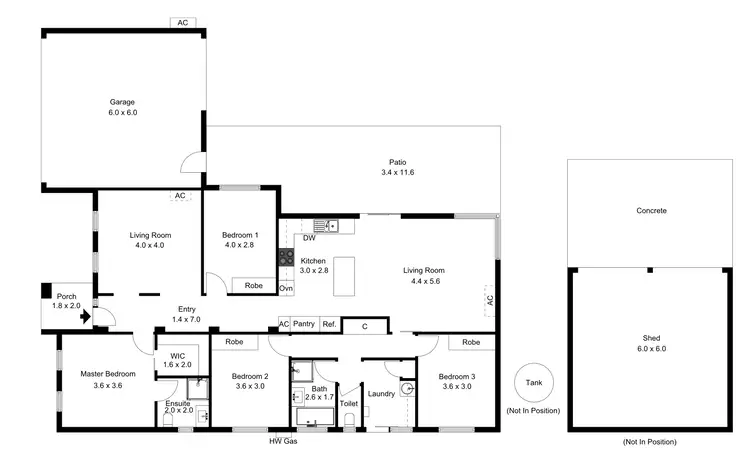 Floorplan of Homely house listing, 20 James Street, Echuca VIC 3564
