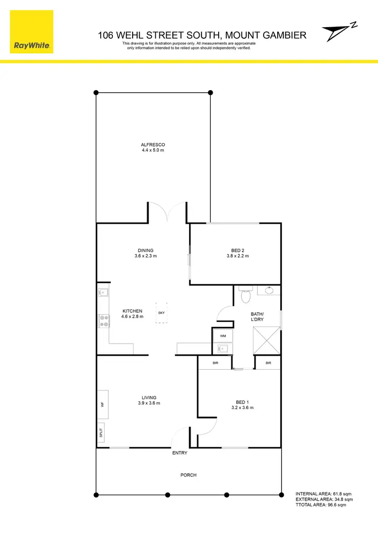 Floorplan of Homely house listing, 106 Wehl Street South, Mount Gambier SA 5290