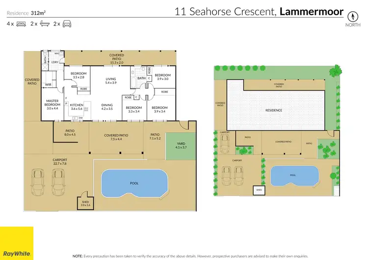 Floorplan of Homely house listing, 11 Seahorse Crescent, Lammermoor QLD 4703