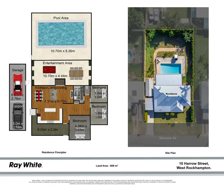 Floorplan of Homely house listing, 10 Harrow Street, West Rockhampton QLD 4700