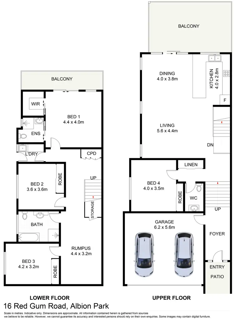Floorplan of Homely house listing, 16 Red Gum Road, Albion Park NSW 2527