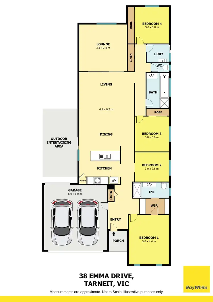 Floorplan of Homely house listing, 38 Emma Drive, Tarneit VIC 3029