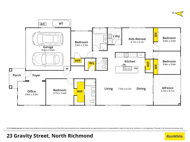 Floorplan of Homely house listing, 23 Gravity Street, North Richmond NSW 2754