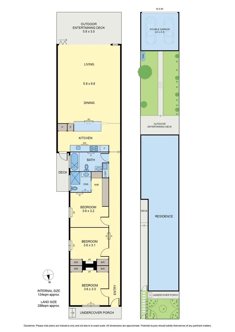 Floorplan of Homely house listing, 104 Donald Street, Brunswick VIC 3056