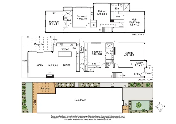 Floorplan of Homely house listing, 53A Alamein Avenue, Ashburton VIC 3147