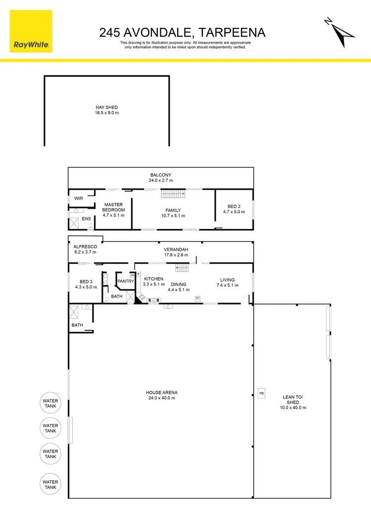 Floorplan of Homely other listing, 245 Avondale Road, Tarpeena SA 5277