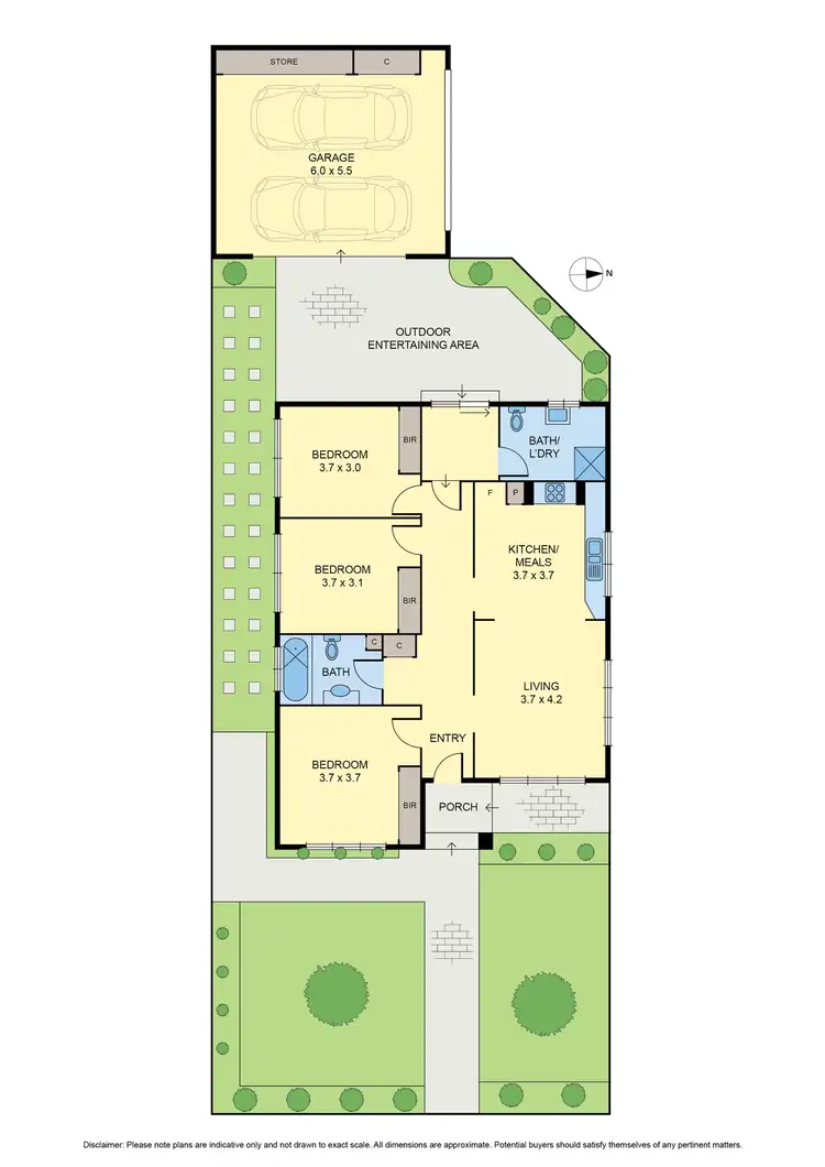 Floorplan of Homely house listing, 1/75 Isla Avenue, Glenroy VIC 3046