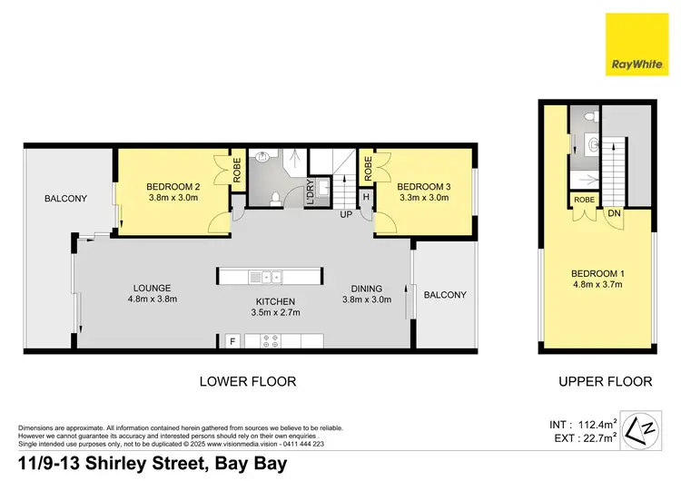 Floorplan of Homely apartment listing, 11/9-13 Shirley Street, Byron Bay NSW 2481