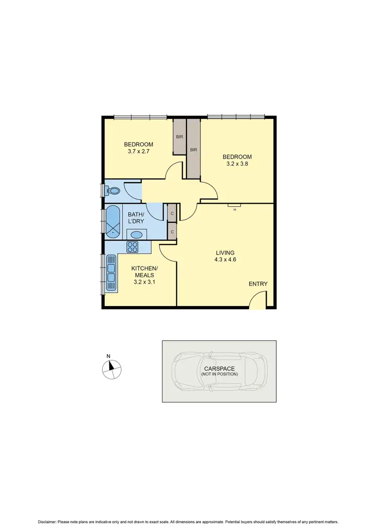 Floorplan of Homely apartment listing, 6/47 Murray Street, Brunswick West VIC 3055