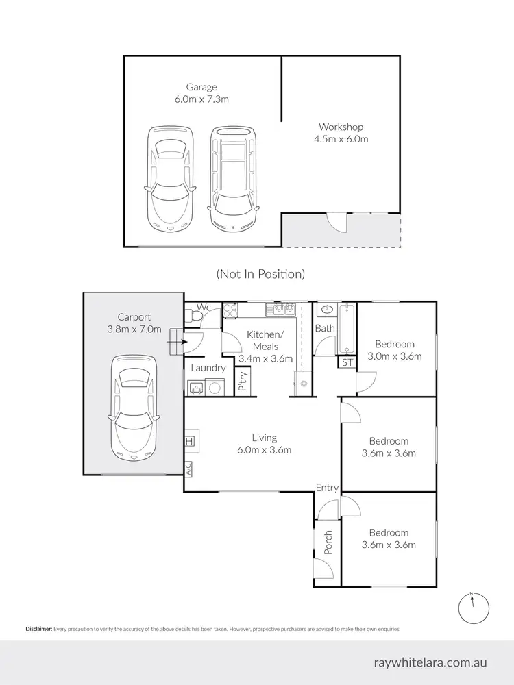 Floorplan of Homely house listing, 12 Kalinga Street, Norlane VIC 3214