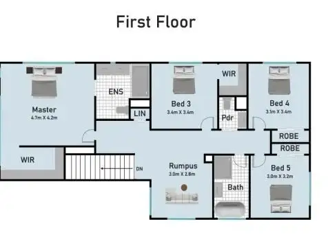 Floorplan of Homely house listing, 49 Shortridge Drive, Lucas VIC 3350