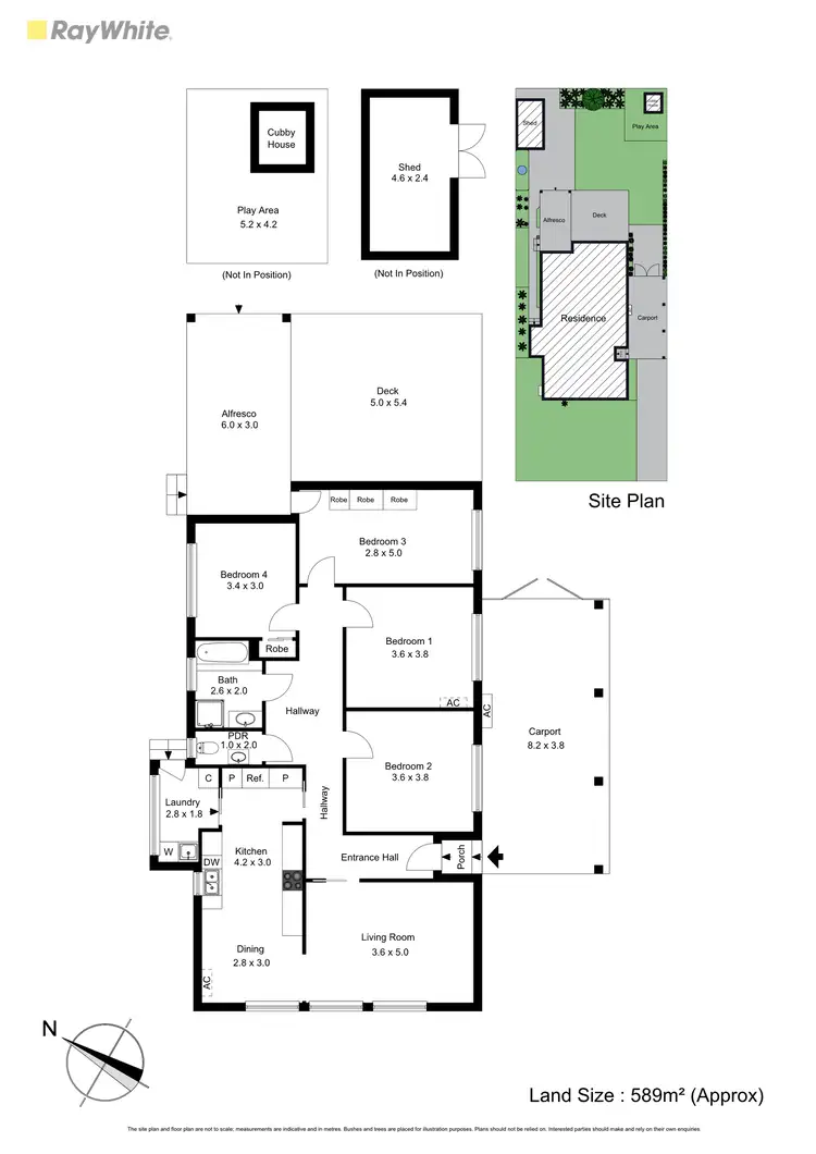 Floorplan of Homely house listing, 21 Brunning Crescent, Frankston North VIC 3200