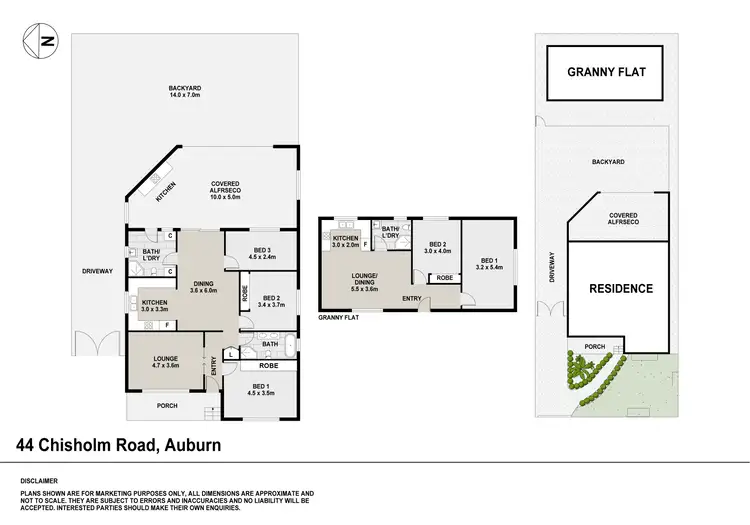 Floorplan of Homely house listing, 44 Chisholm Road, Auburn NSW 2144