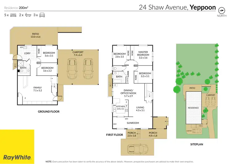 Floorplan of Homely house listing, 24 Shaw Avenue, Yeppoon QLD 4703