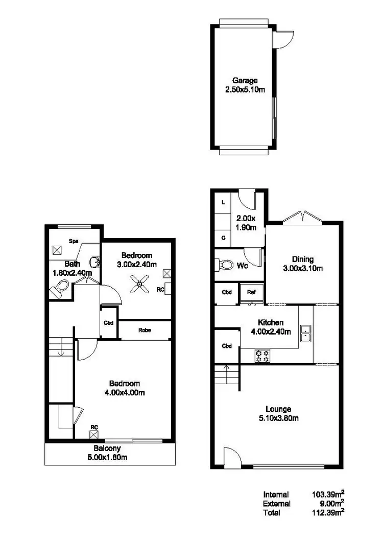Floorplan of Homely house listing, 19/130 Sportsmans Drive, West Lakes SA 5021