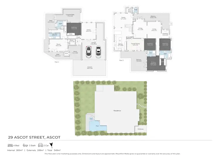 Floorplan of Homely house listing, 29 Ascot Street, Ascot QLD 4007