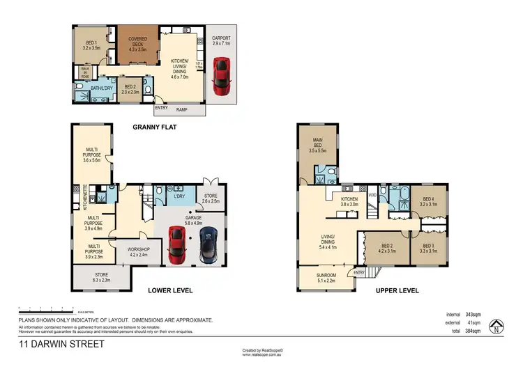 Floorplan of Homely house listing, 11 Darwin Street, Aspley QLD 4034