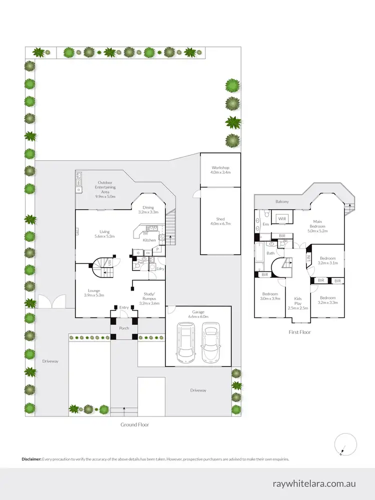 Floorplan of Homely house listing, 8 Cumberland Drive, Lara VIC 3212