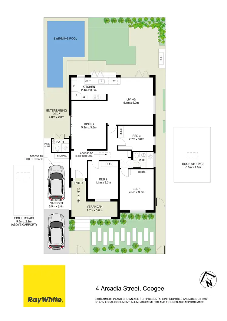 Floorplan of Homely house listing, 4 Arcadia Street, Coogee NSW 2034