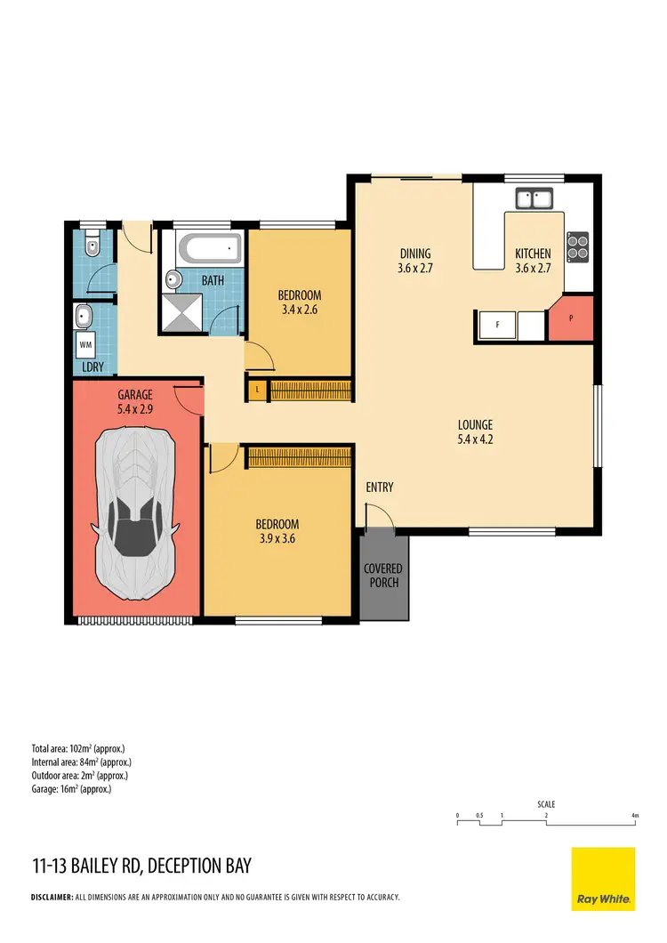 Floorplan of Homely block of units listing, 11-13 Bailey Road, Deception Bay QLD 4508