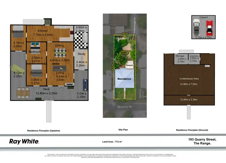 Floorplan of Homely house listing, 193 Quarry Street, The Range QLD 4700