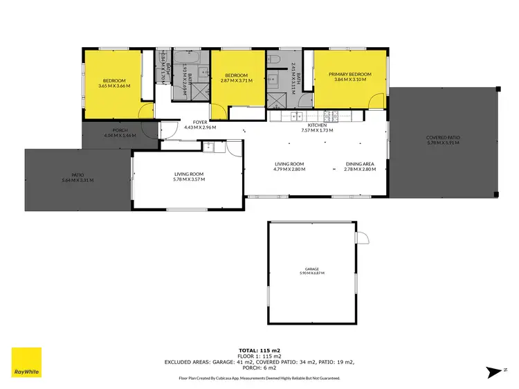 Floorplan of Homely house listing, 435 Tandur Traveston Road, Traveston QLD 4570