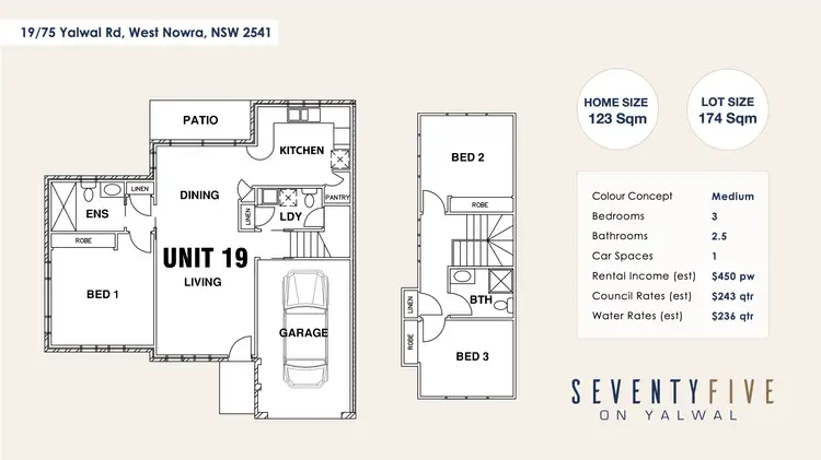 Floorplan of Homely house listing, 12/75 Yalwal Road, West Nowra NSW 2541