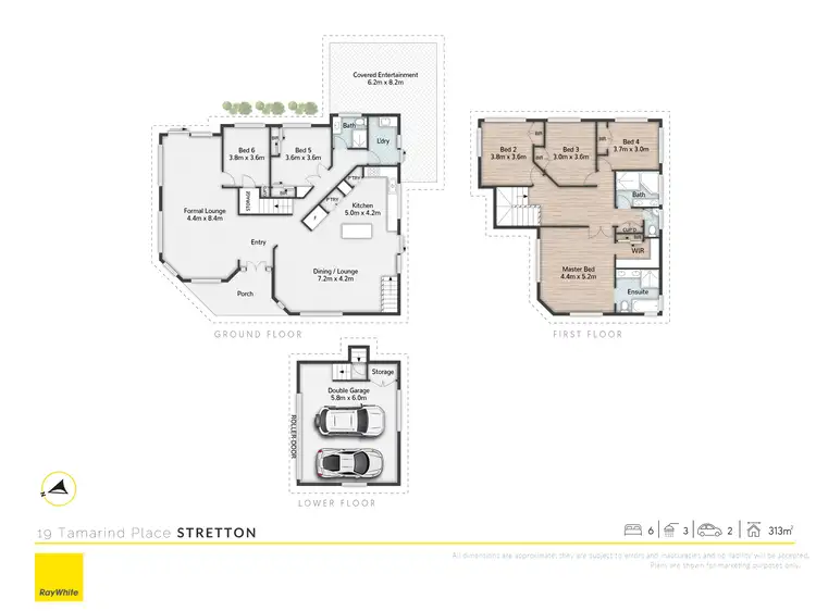 Floorplan of Homely house listing, 19 Tamarind Place, Stretton QLD 4116