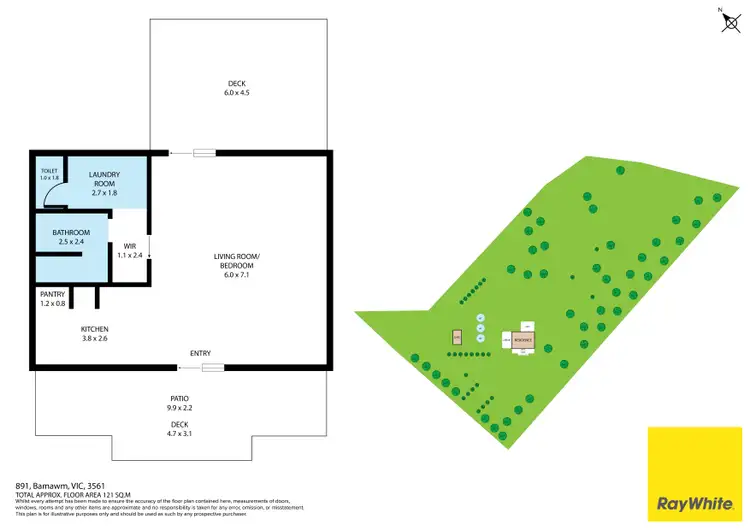 Floorplan of Homely rural property listing, 891 Bamawm Road, Bamawm VIC 3561