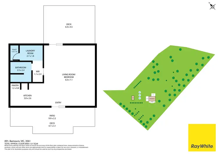 Floorplan of Homely rural property listing, 891 Bamawm Road, Bamawm VIC 3561