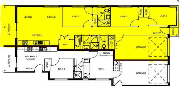 Floorplan of Homely house listing, 2/103 Reine Avenue, Jimboomba QLD 4280