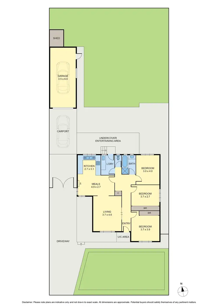 Floorplan of Homely house listing, 22 Jukes Road, Fawkner VIC 3060