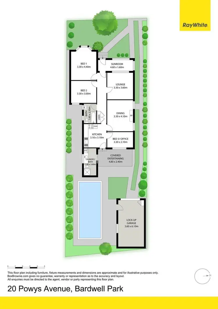 Floorplan of Homely house listing, 20 Powys Avenue, Bardwell Park NSW 2207