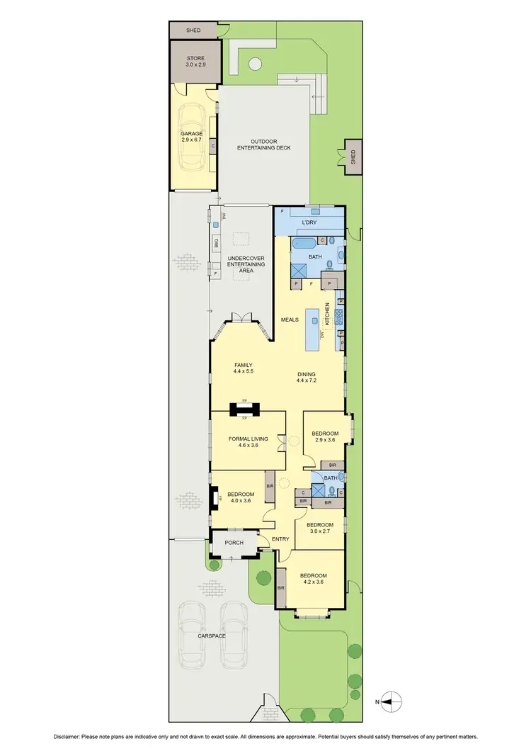 Floorplan of Homely house listing, 40 Carrington Street, Pascoe Vale South VIC 3044