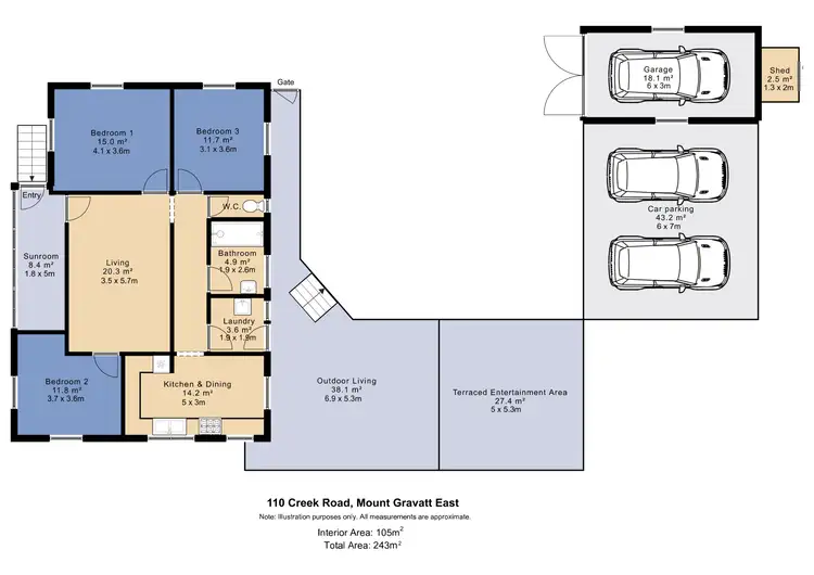 Floorplan of Homely house listing, 110 Creek Road, Mount Gravatt East QLD 4122